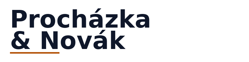 Procházka & Novák logo